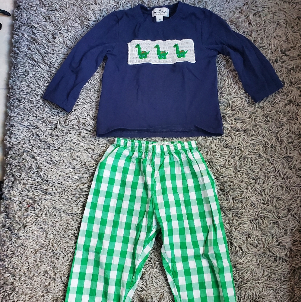 Marie Nichole Toddler Dino Outfit